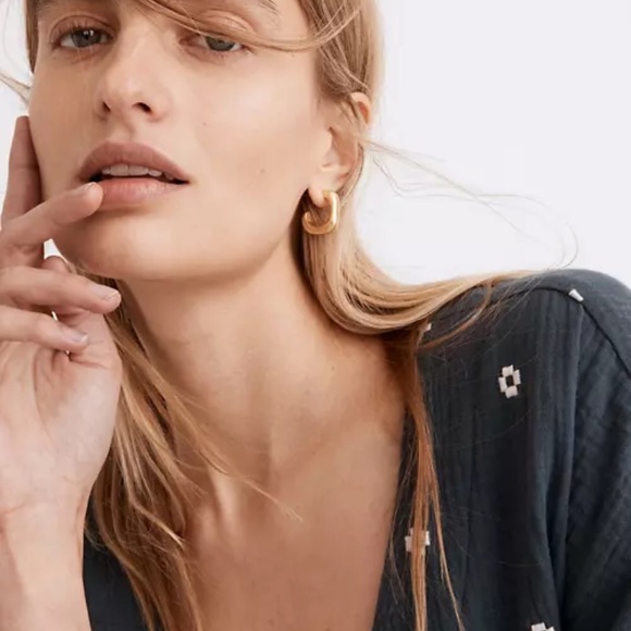 Madewell Jewelry - Madewell gold hoops